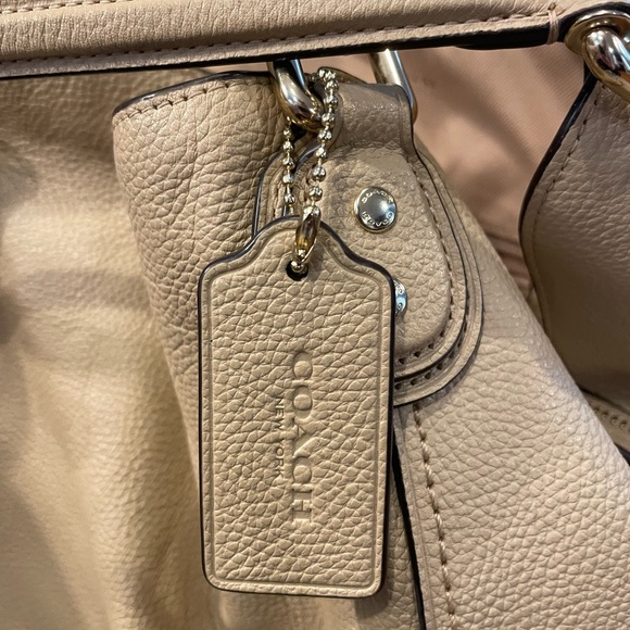 Coach Leather Hobo Bag beige - Picture 3 of 3